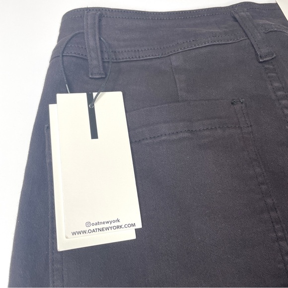 NWT OAT New York High Waist Wide Leg Black Jeans - Picture 8 of 13